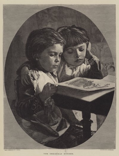 Julnumret (gravyr) av English School