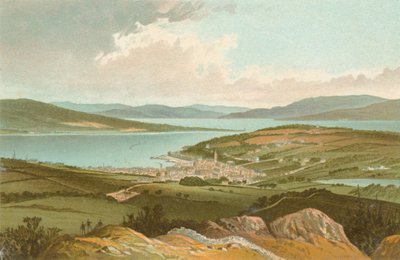Clyde und Rothesay Bay från Barone Hill av English School