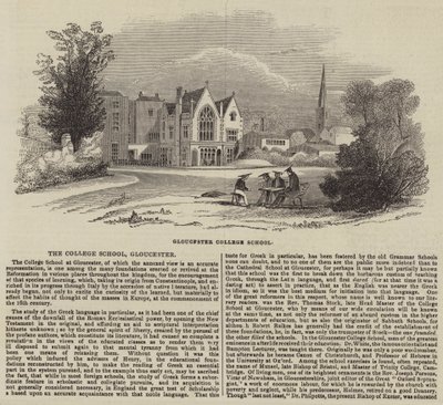 The College School, Gloucester (gravyr) av English School