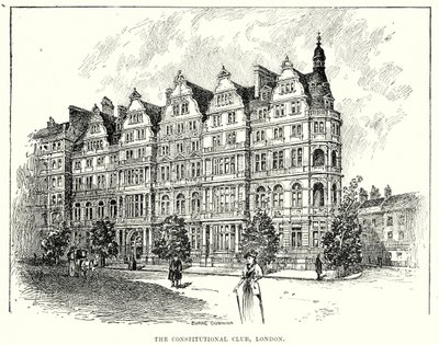 The Constitutional Club, London (gravyr) av English School
