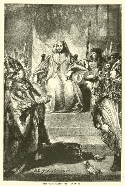 Henrik IV:s kröning av English School