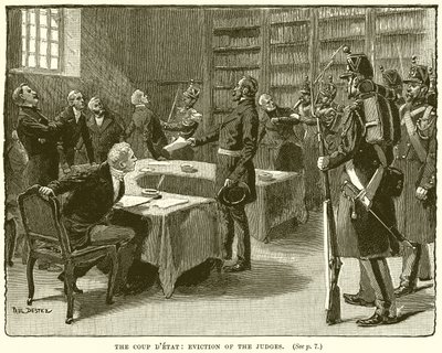 The Coup Detat: Vräkning av domarna av English School