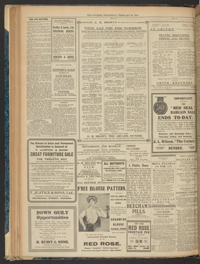 The Courier, 28 februari 1912 av English School