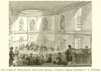 The Court of Proprietors, East India House av English School