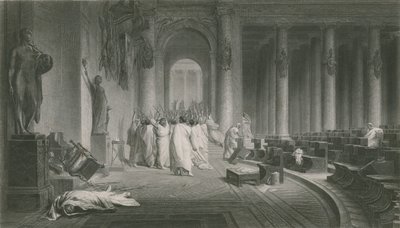 Caesars död, Julius Caesar av English School