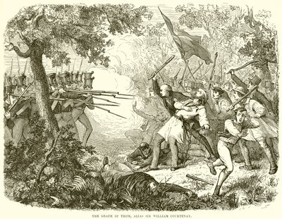 The Death of Thom, Alias Sir William Courtenay av English School