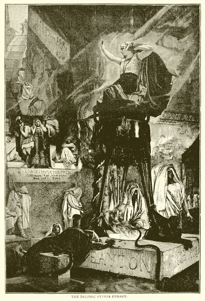 Den delfiska Pythia Enrapt av English School