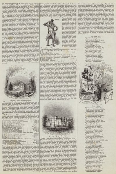 The Derby at Epsom (gravyr) av English School