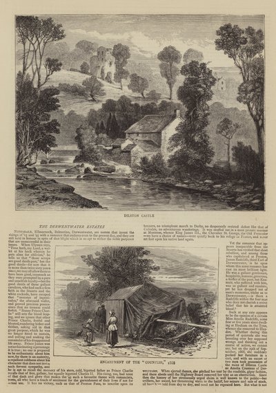 The Derwentwater Estates (gravyr) av English School