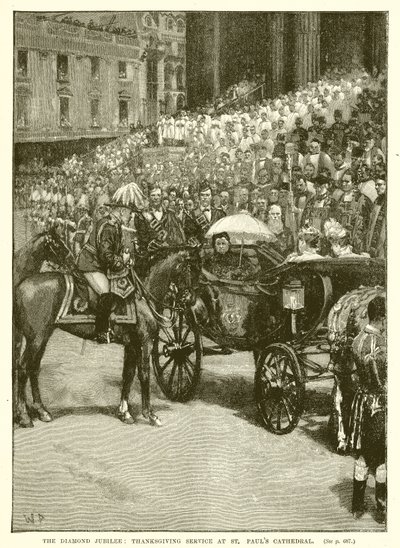 The Diamond Jubilee: Tacksägelsegudstjänst i St. Pauls Cathedral av English School