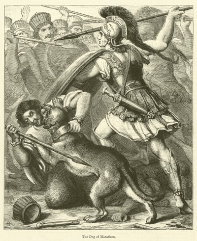 The Dog of Marathon (gravyr) av English School