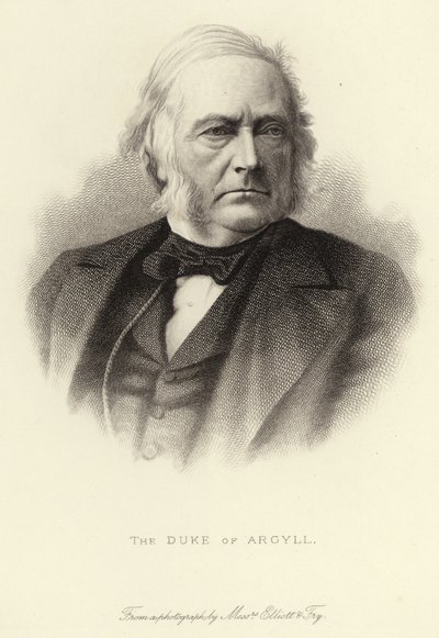 Hertigen av Argyll (1823 - 1900) av English School