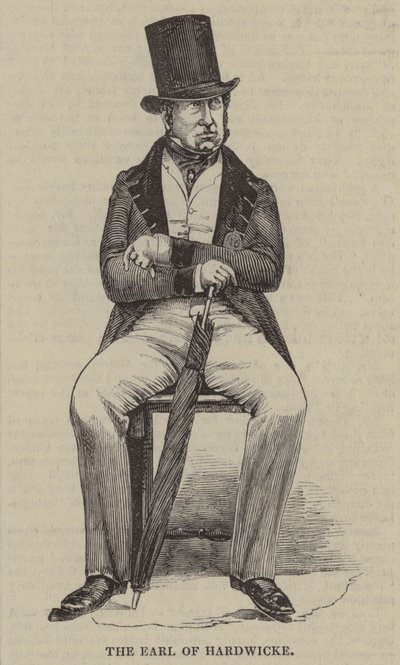 Earl of Hardwicke (gravyr) av English School