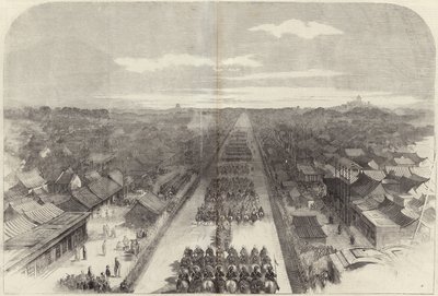 Earl of Elgins inträde i Pekin av English School