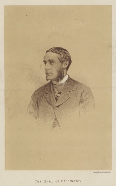 Jarlen av Haddington (litho) av English School