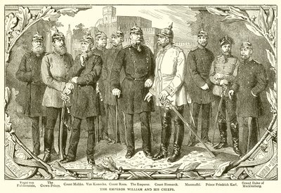 Kejsar William och hans hövdingar av English School