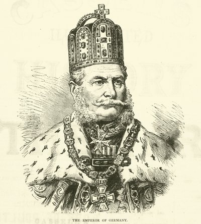 Kejsaren av Tyskland, december 1870 av English School
