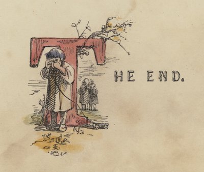 The End (färgad gravyr) av English School
