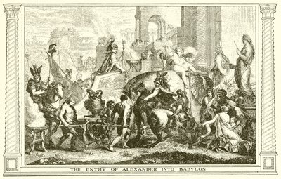 Alexanders intåg i Babylon av English School