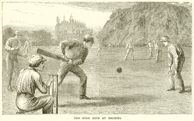 Eton Boys på Cricket av English School