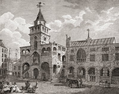 Exchange, Newcastle upon Tyne på 1600-talet, från 