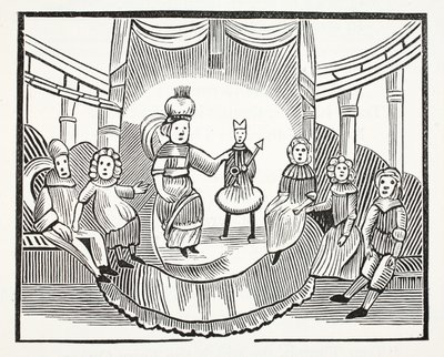 The Famous History of Tom Thumb, illustration från Chap-books of the artonde århundrade av John Ashton, pub. 1882 av English School