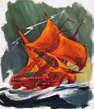 Den flygande holländaren av English School