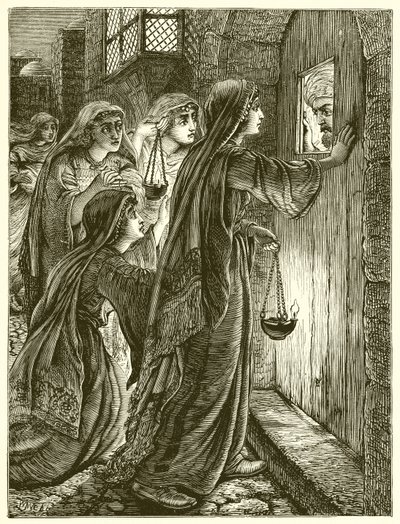 The Foolish Virgins av English School