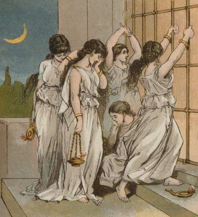 The Foolish Virgins av English School