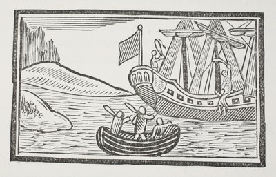 The Foreign Travels of Sir John Mandeville, illustration från Chap-books of the artonde århundrade av John Ashton, pub. 1882 av English School