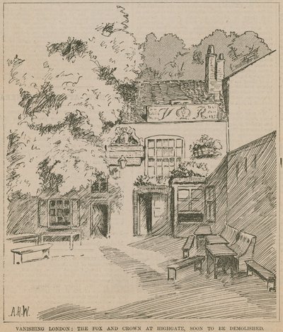The Fox and Crown, Highgate, London av English School