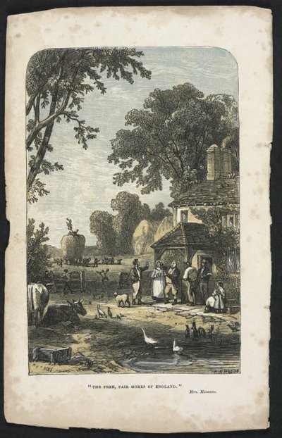 The Free, Fair Homes of England, illustration från 