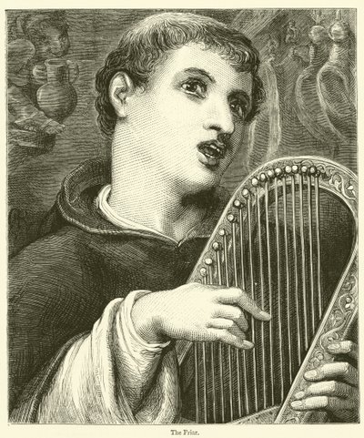 The Friar (gravyr) av English School