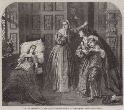 The Fugitive Royalists (gravyr) av English School