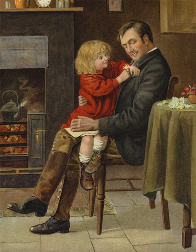 Viltmästarens dotter (chromolitho) av English School