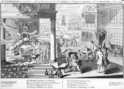 Gothamiterna i rådet, 1761 av English School
