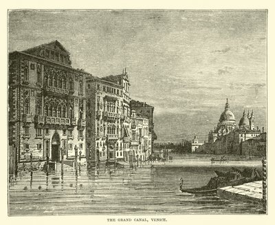 Canal Grande, Venedig av English School