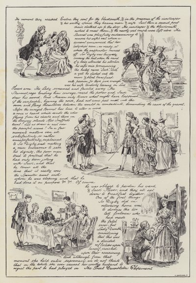 The Great Dumbleton Elopement (gravyr) av English School