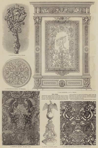 Die Große Ausstellung (Stich) von English School