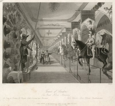 The Great Horse Armory vid Towern i London av English School
