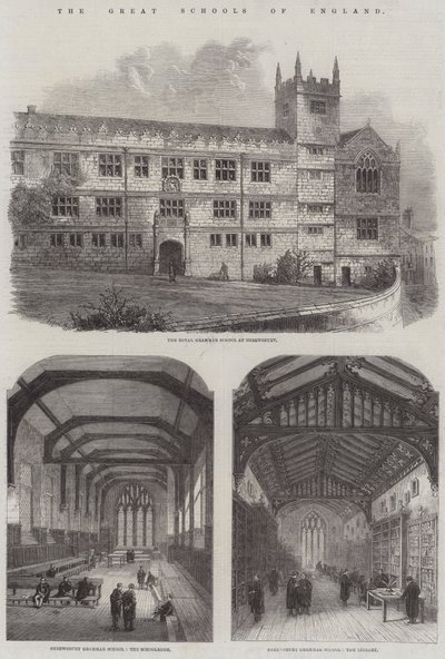 The Great Schools of England (gravyr) av English School