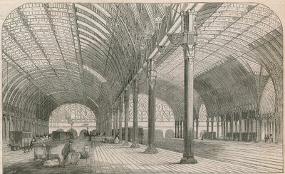 Great Western Railways nya ändstation i Paddington av English School