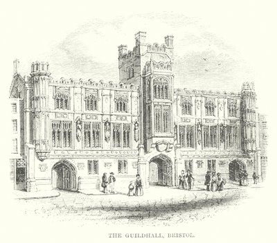 The Guildhall, Bristol (gravyr) av English School