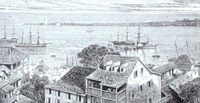 Hamnen i Nassau, från 