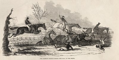The Harrow Steeple Chase: The Fall at the Brook, från 