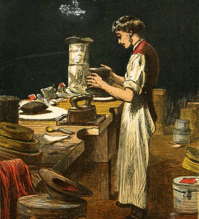 Hattaren, 1867 av English School