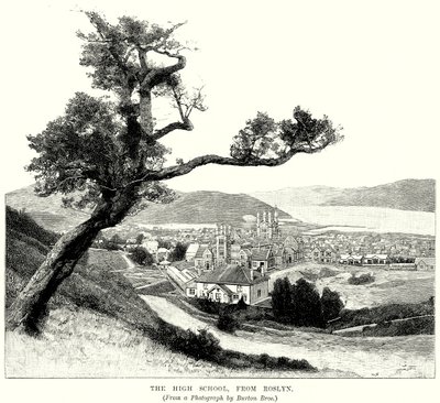 The High School, från Roslyn (gravyr) av English School
