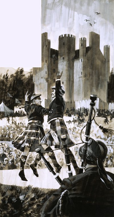 The Highland Games of Braemar av English School