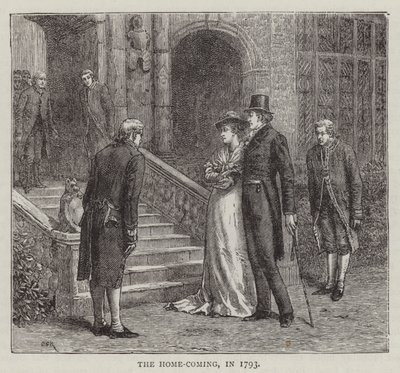 Die Heimkehr, 1793 von English School