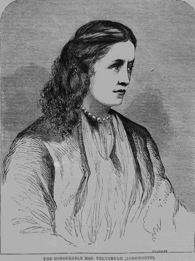 Hon. Mrs Yelverton, illustration från 